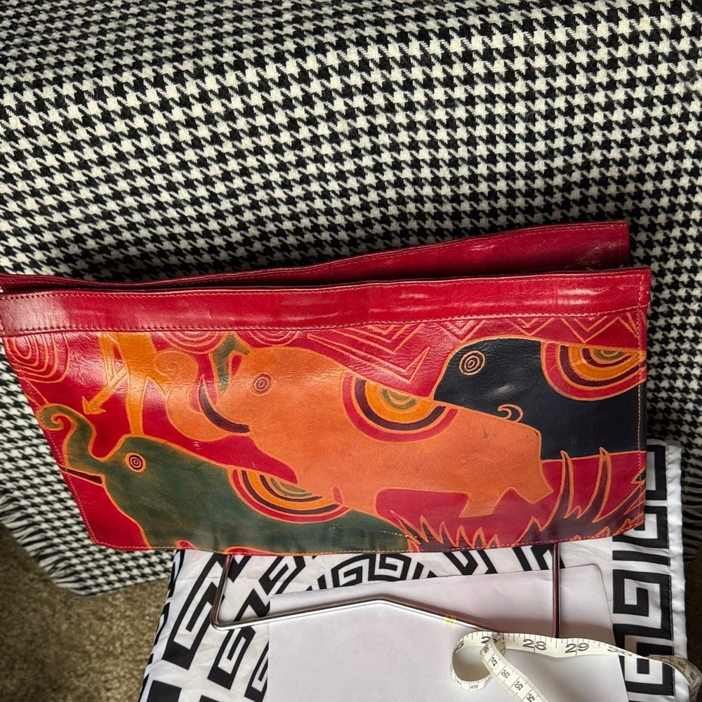 Colorful Abstract Women's Clutch